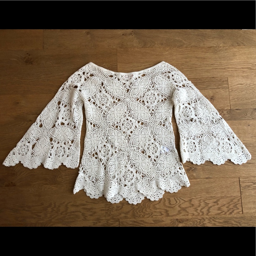 Miss June Paris Broderie Blouse - Picture 12 of 13